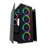 CASE GAMBYTE GHOSTX S/ FUENTE | 2 PANEL VIDRIO | LED - ARGB