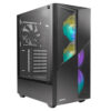 CASE RAIDMAX X627 GAMING S/ FUENTE | VIDRIO TEMPLADO | LED - RGB