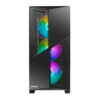 CASE RAIDMAX X627 GAMING S/ FUENTE | VIDRIO TEMPLADO | LED - RGB - Imagen 2