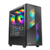 CASE RAIDMAX X627 GAMING S/ FUENTE | VIDRIO TEMPLADO | LED - RGB - Imagen 3