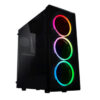 CASE RAIDMAX NEON GAMING S/FUENTE | PANEL ACRILICO | LED - RGB